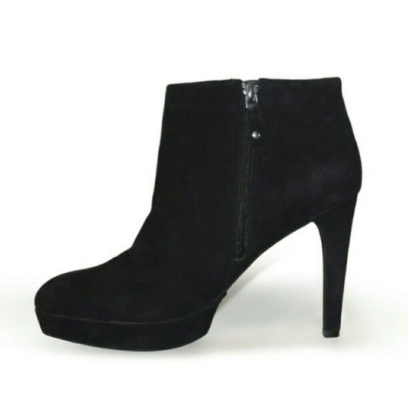 Rockport Shoes - Rockport Janae ADIDAS Sole Suede Leather Bootie